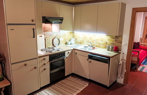 Riom-Parsonz Wohnung | Lovely apartment for 6 guests with patio and panoramic view