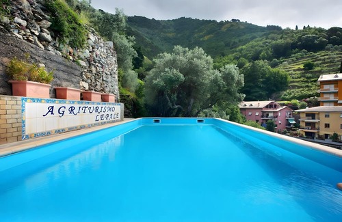 Bogliasco Wohnung | Room 'Camera Mimosa' with Sea View, Wi-Fi and Air Conditioning