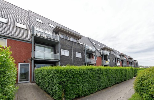 Nieuwpoort Wohnung | Duplex flat with shared pool on estate