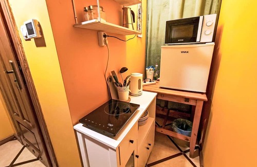 Bialowieza Haus | Cosy apartment in villa for 5 guests with TV, terrace and pets allowed