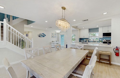 Bahia Vista Haus | Waterfront home with private pool, deck & patio - 1/2 mile to the beach