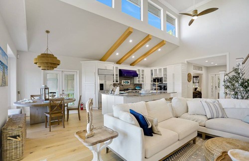 Palm Harbor Haus | Luxurious waterfront home w/pool, hot tub, game room, dock & water activities