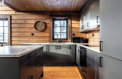 Idre Kabine | Brunbjörnen – Lodge with Sauna & Mountain View | Idre