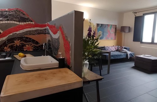 Lizzanello Haus | Holiday Home 'Masseria Il Fondone Up' with Shared Pool, Wi-Fi and Air Conditioning