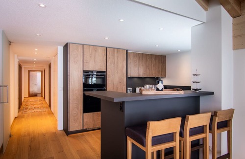 Saas-Fee Wohnung | Luxurious penthouse in a prime location in Haus Berghof