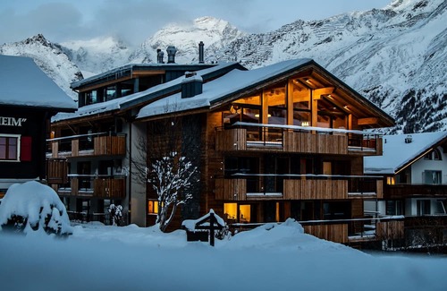 Saas-Fee Wohnung | Luxurious penthouse in a prime location in Haus Berghof