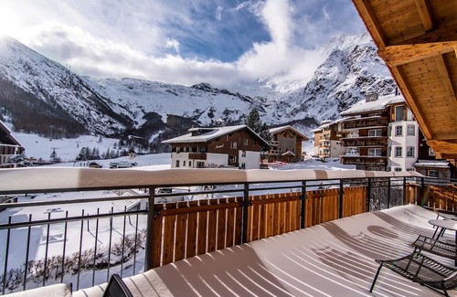 Saas-Fee Wohnung | Luxurious penthouse in a prime location in Haus Berghof