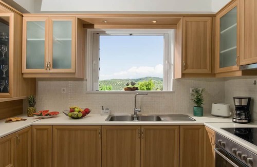 Darmarochori Villa | Splendid Villa Chania: 5' to Beach/Private Pool/Playground/BBQ Area
