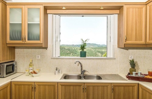 Darmarochori Villa | Splendid Villa Chania: 5' to Beach/Private Pool/Playground/BBQ Area