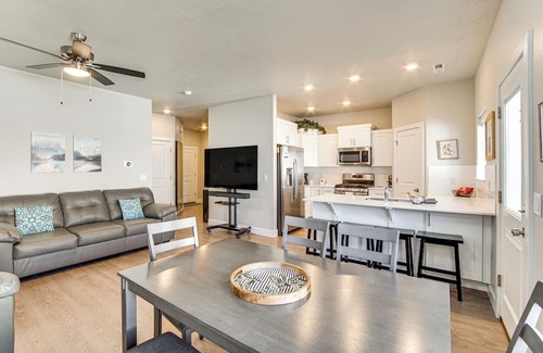 Cedar City Haus | 25 Mi to Cedar Breaks: Unit w/ Furnished Patio!