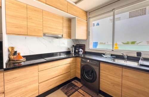 Imi Ouaddar Wohnung | Terrace with bioclimatic pergola - High-end apartment in Imi Ouaddar