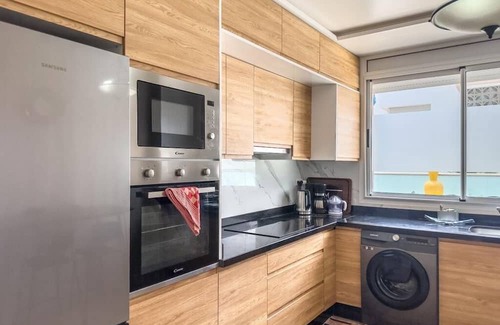 Imi Ouaddar Wohnung | Terrace with bioclimatic pergola - High-end apartment in Imi Ouaddar