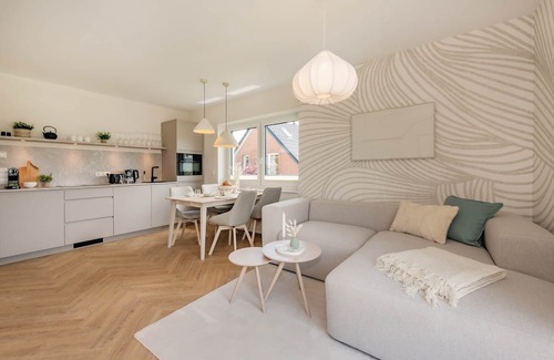 Ueckeritz Wohnung | Luxurious vacation home "Domizil zum Lerchengrund 04" in Ückeritz close to the beach wi