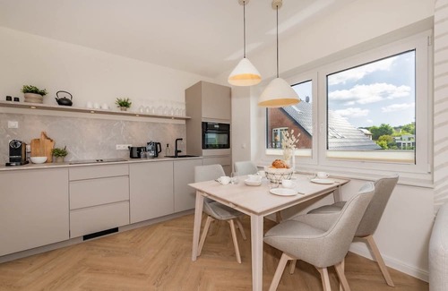 Ueckeritz Wohnung | Luxurious vacation home "Domizil zum Lerchengrund 04" in Ückeritz close to the beach wi