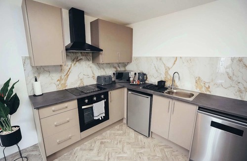 Barrow-on-Trent Wohnung | Hen & Chickens Luxury Apt Free Parking | By DerBnB