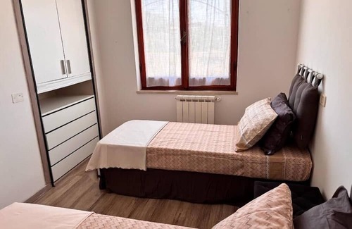 Magomadas Wohnung | Bosa Apartment large terrace with a view