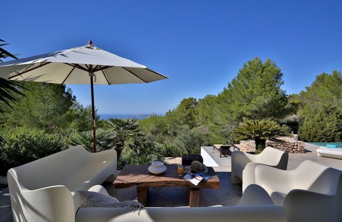 Sant Josep de sa Talaia Villa | Villa in San Jose mit 4 Schlafzimmern 8 Schlafplätzen