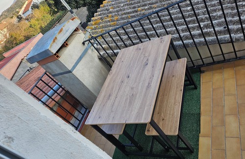 Le Boulou Wohnung | Bohemian apartment in the center of town
