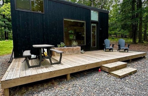 Romney Kabine | Cozy and private tiny home nestled into 15 acres of forest in West Virginia
