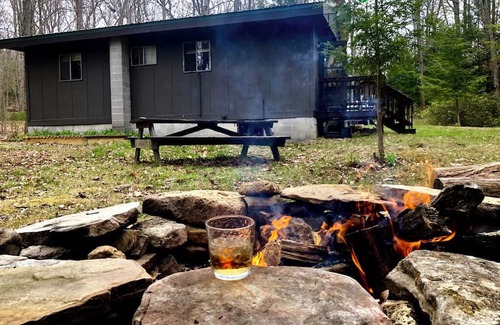 Fleming Kabine | Fantastic 2-bedroom cabin in Black Moshannon State Park. Only 20 mins from PSU!