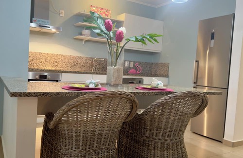 Hato Eigentumswohnung | Casa Flamingo is a 2 Bedroom Top Floor Condo located in Hato with sea views