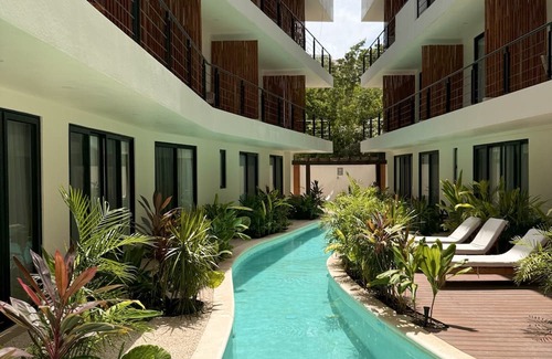 Tulum Wohnung | Lujosa Suite con Alberca/Beach Club con Desayuno opcional