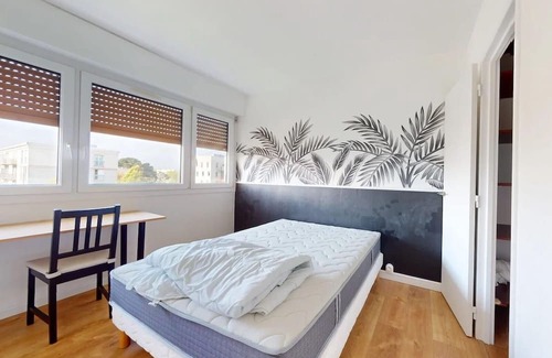 Durantiere Wohnung | 4-rooms apartment with parking in Nantes