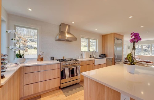 Lake Carmel Haus | Pond Views: Spacious & Quiet Carmel Hamlet Getaway