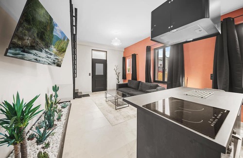 Pont-a-Mousson Haus | Fully renovated 1875 character house with private Jacuzzi and terrace.