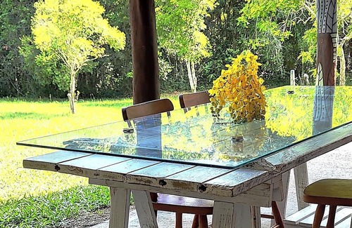 Feitoria Skihütte | Charmoso Chalé do Riacho localizado na área rural de Novo Hamburgo.