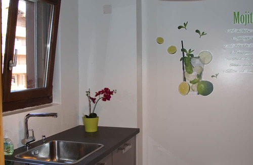 Leysin Wohnung | Comfortable apartment with balcony and view