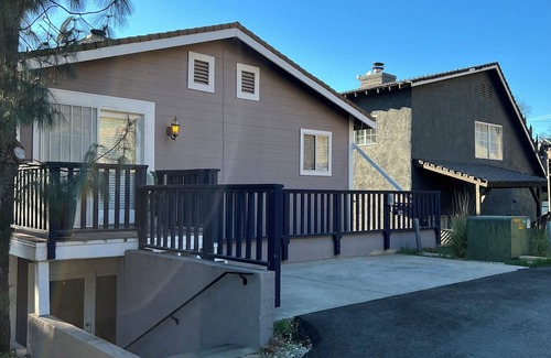 Chatsworth Haus | Private Studio with Front Door Parking in rustic neighborhood.