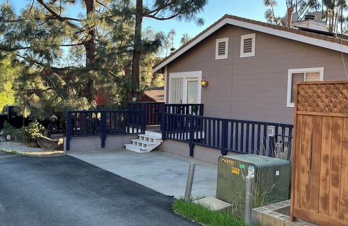 Chatsworth Haus | Private Studio with Front Door Parking in rustic neighborhood.