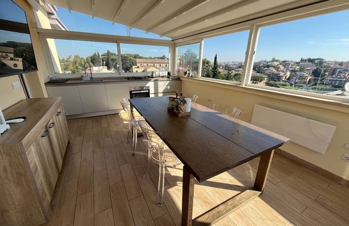 Monteverde Nuovo Wohnung | WHITECATE panoramic penthouse in Rome