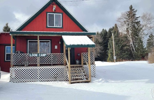 Franklin County Kabine | Loon Camp, sleeps 2 to 12, direct ATV trail access!