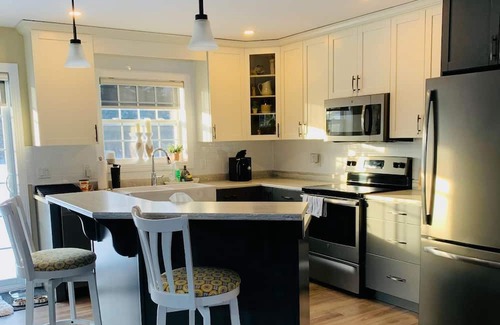 Georgetown Haus | Eastern PEI - Georgetown home with huge deck and beach within walking distance.