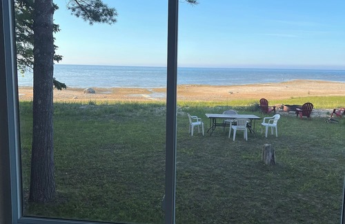 Carp Lake Haus | Private and secluded lakefront 15 minutes from Mackinaw City - Carp Lake