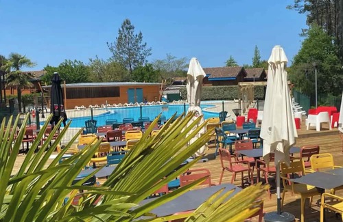 Bias Hütte | Cottage with heated pool and spa, 4km from the ocean near Mimizan
