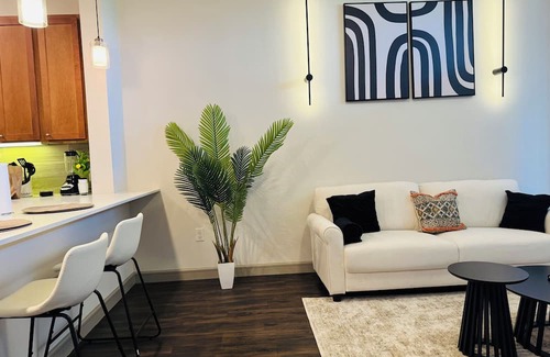 Central Business District Wohnung | Downtown Houston Modern Elegant Loft with Free Parking/WiFi/Skyview/Pool