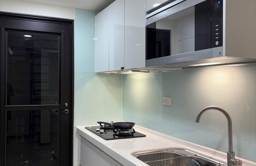 Banqiao Wohnung | H&K Modern 3/2 New Taipei City Luxy by SuperHost