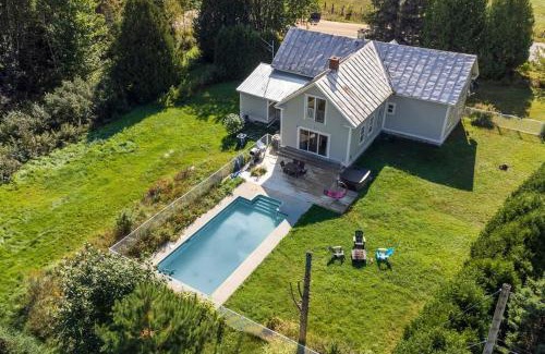 Sainte-Marcelline-de-Kildare Skihütte | Piscine Lac des Français Chalet Menoua