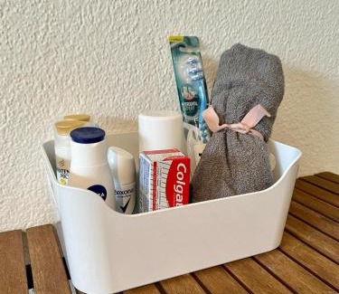 Oberlunkhofen Haus | Helles Zimmer mit eigener Dusche WC