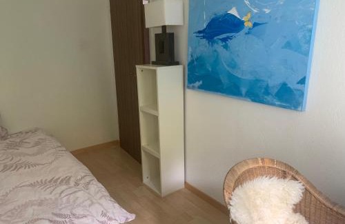 Oberlunkhofen Haus | Gemütliches Zimmer im Grünen mit eigenem Bad WC