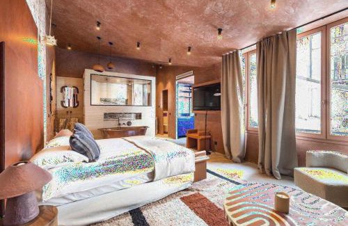 Saint-Clement Wohnung | Spacieux Duplex 6 Chambres avec Cuisine Haut de Gamme