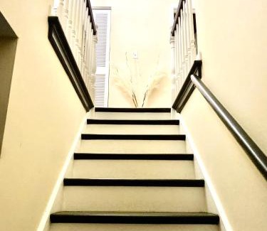 Naperville Haus | B2 A private room in Naperville downtown with desk and Wi-Fi near everything