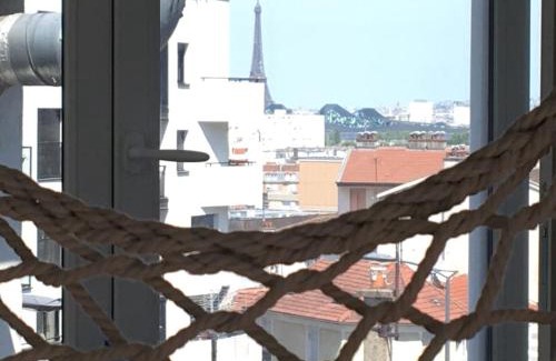 Issy-les-Moulineaux Wohnung | Penthouse avec jaccuzzi vue sur la Tour Eiffel