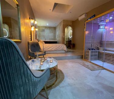 Crouy Wohnung | La nuit de rêve Suite privative Jaccuzi Sauna Suite 2