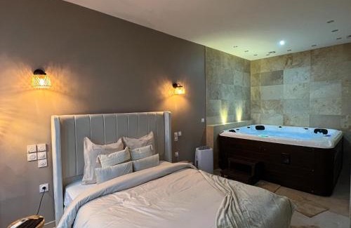 Crouy Wohnung | La nuit de rêve Suite privative Jaccuzi Sauna Suite 2