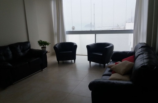 Apartment in front of the beach in Gonzaga for 4 people