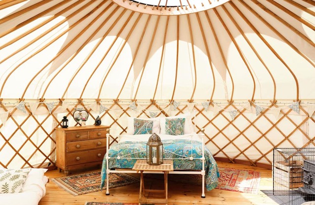 Yurts Cornwall - Tremeer Farm